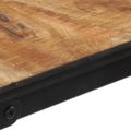vidaXL Barový stôl 60x55x107 cm masívne surové mangovníkové drevo