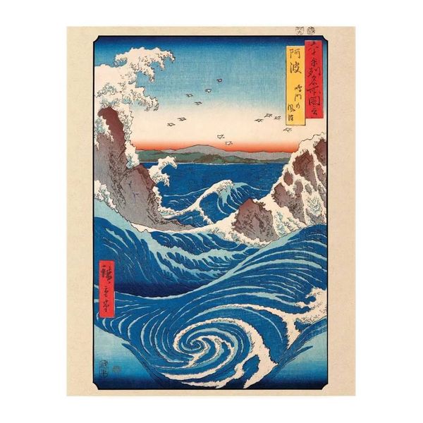 Plagát Hirošige - Naruto Whirlpool