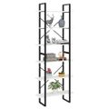 vidaXL Vysoký regál biely 80x30x210 cm masívna borovica