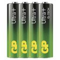 Alkalická batéria GP Ultra Plus LR6 (AA), 4 ks
