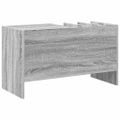 vidaXL Skrinka na gramofónové platne Sivý Sonoma 78,5 x 35 x 45 cm