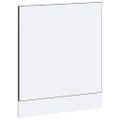vidaXL Panel umývačky riadu Kalmar hnedý dub 60x1,5x57 cm kompozitné drevo