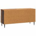 vidaXL TV skrinka Staré drevo 102 x 34,5 x 50 cm Kompozitné drevo