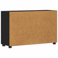 vidaXL Servírovacia skriňa FLORIN 88,5 x 30,5 x 55,5 cm Čierna