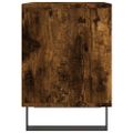 vidaXL Nočné stolíky 2 ks dymový dub 40x35x50 cm kompozitné drevo