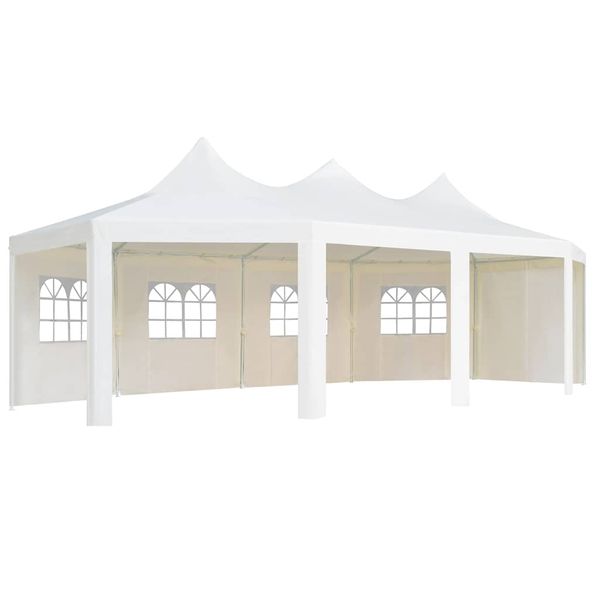 vidaXL Altánok biely 834x448x320 cm