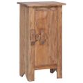 vidaXL Nočný stolík 43x31x80 cm zmes recyklovaného dreva