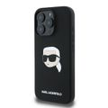 Puzdro Karl Lagerfeld pre iPhone 16 Pro Max 6,9" KLHMP16XSKHPPLK čierne tvrdé silikónové KL Head Print MagSafe