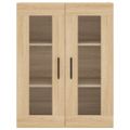 vidaXL Vysoká skrinka dub sonoma 69,5x34x180 cm spracované drevo