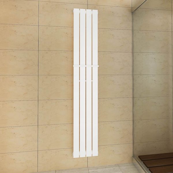Biely vykurovací radiátor 311 x 1800 mm s vešiakom na uteráky 311 mm