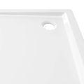 vidaXL Štvorcová sprchová vanička z ABS 90x90 cm