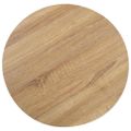 vidaXL Bistro stolík bledohnedý 80 cm MDF