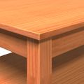 vidaXL Konferenčný stolík voskový hnedý 80x50x40 cm borovicový masív