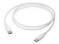 USB kábel - USB-C (M) do USB-C (M) - USB 2.0 - 1,2 m - USB napájanie (100W), 100 % recyklovaný plast