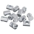 vidaXL Zátky 3462 ks Strieborná M6 x 13 mm Kov