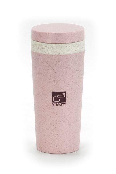 Eko téglik G21 beECO Tour 300 ml, ružový