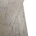 vidaXL Nesamolepiace podlahové dosky, PVC 4,46 m² 3 mm, svetlosivé