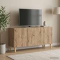 vidaXL TV skrinka 99 x 34,5 x 50 cm Dub artisan Kompozitné drevo
