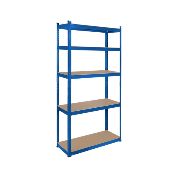 Kovový úložný regál Atos RB-1251BL 180x90x40 cm modrý