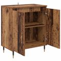 vidaXL Servírovacia skriňa Staré drevo 60 x 35 x 70 cm