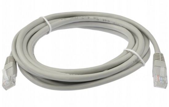UTP Patch Kábel Neku 2x RJ45 CAT6 1m, sivý UTP Patch Kabel Neku 2x RJ45 CAT6 1m, šedý