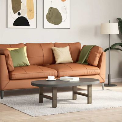 vidaXL Nohy konferenčného stolíka, prírodná oceľ, 2 ks, 50 x (30-31) cm, oceľ