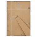vidaXL Fotorámiky na stenu alebo stôl 5 ks strieborné 59,4x84 cm MDF