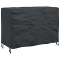 vidaXL Obal na nábytok Jednofarebný Čierna 130 x 80 x 70 cm 420D