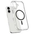 Puzdro Spigen Ultra Hybrid Mag Magsafe pre iPhone 17 Clear/Graphite