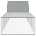 vidaXL Kurín 10x2x2 m, pozinkovaná oceľ