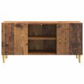 vidaXL TV skrinka 102 x 34,5 x 50 cm Staré drevo Kompozitné drevo