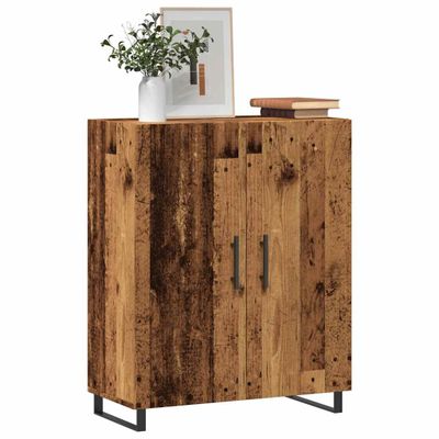 vidaXL Komoda staré drevo 69,5x34x90 cm kompozitné drevo