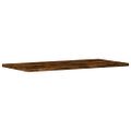 vidaXL Nástenné police 4 ks dymový dub 60x20x1,5 cm kompozitné drevo
