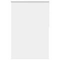 vidaXL Roleta Zatemnenie biela 160x230cm Šírka látky 156,6cm Polyester