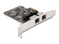Sieťový adaptér – PCIe 2.0 nízky profil – Gigabit Ethernet x 1