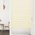 vidaXL Nástenné panely 12 ks krémové 60x15 cm umelá koža 1,08 m²