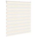 vidaXL Zebra roleta 135x100 cm šírka látky 130,9 cm polyester