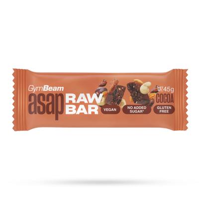 ASAP Raw Bar - GymBeam, kakao, 45 g