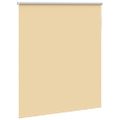 vidaXL roleta Blackout Béžová 140x130cm Šírka látky 136,6 cm Polyester