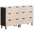 vidaXL Servírovacia skriňa 2 ks 60 x 33 x 75 cm Masívne mango drevo