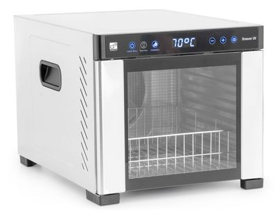Sušička ovocia G21 Breezer s UV funkciou, nerez