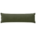 vidaXL Poťah na podložku 2 ks HOUTEN Zelená 40 x 145 cm manšestr