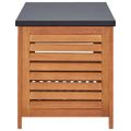 vidaXL Záhradný úložný box 150x50x55 cm masívne eukalyptové drevo