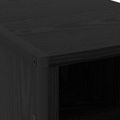 vidaXL Nočný stolík 2 ks Čierny dub 39.5 x 30 x 50 cm Kompozitné drevo