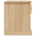 vidaXL Nočný stolík dub sonoma 39x39x47,5 cm spracované drevo