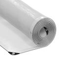 vidaXL Priehľadná plachta s očkami 1x6 m polyetylénová