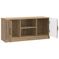 vidaXL TV skrinka 102 x 34,5 x 47 cm Dub artisan Kompozitné drevo
