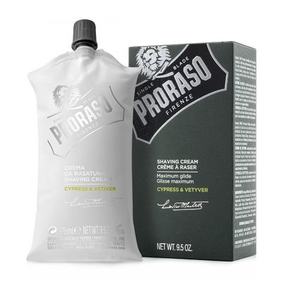 Krém na holenie PRORASO Shaving cream Cyprus a vetiver 275 ml