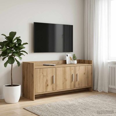 vidaXL TV skrinka 102 x 33 x 47 cm Dub artisan Kompozitné drevo