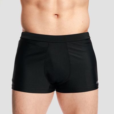 Pánske plavecké šortky Pro Black - GymBeam, veľkosť S